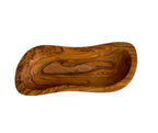 Mediterranean Olive Wood Multi-Purpose Bowl Snack Salsa Jewelry Dish