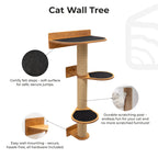 Medium Cat Tree – Oak