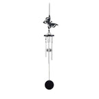 Memorial Butterfly Wind Chimes Angel Butterfly Wings Flying Bird Wind Chimes Art Wings Wind Chime Hummingbird Wind Chime Gift Of Love One Mom Dad Daughter Outdoor Large Chimes For Patio Garden Porch Yard Black Hanging Decoration Stevvex