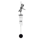 Memorial Butterfly Wind Chimes Angel Butterfly Wings Flying Bird Wind Chimes Art Wings Wind Chime Hummingbird Wind Chime Gift Of Love One Mom Dad Daughter Outdoor Large Chimes For Patio Garden Porch Yard Black Hanging Decoration Stevvex