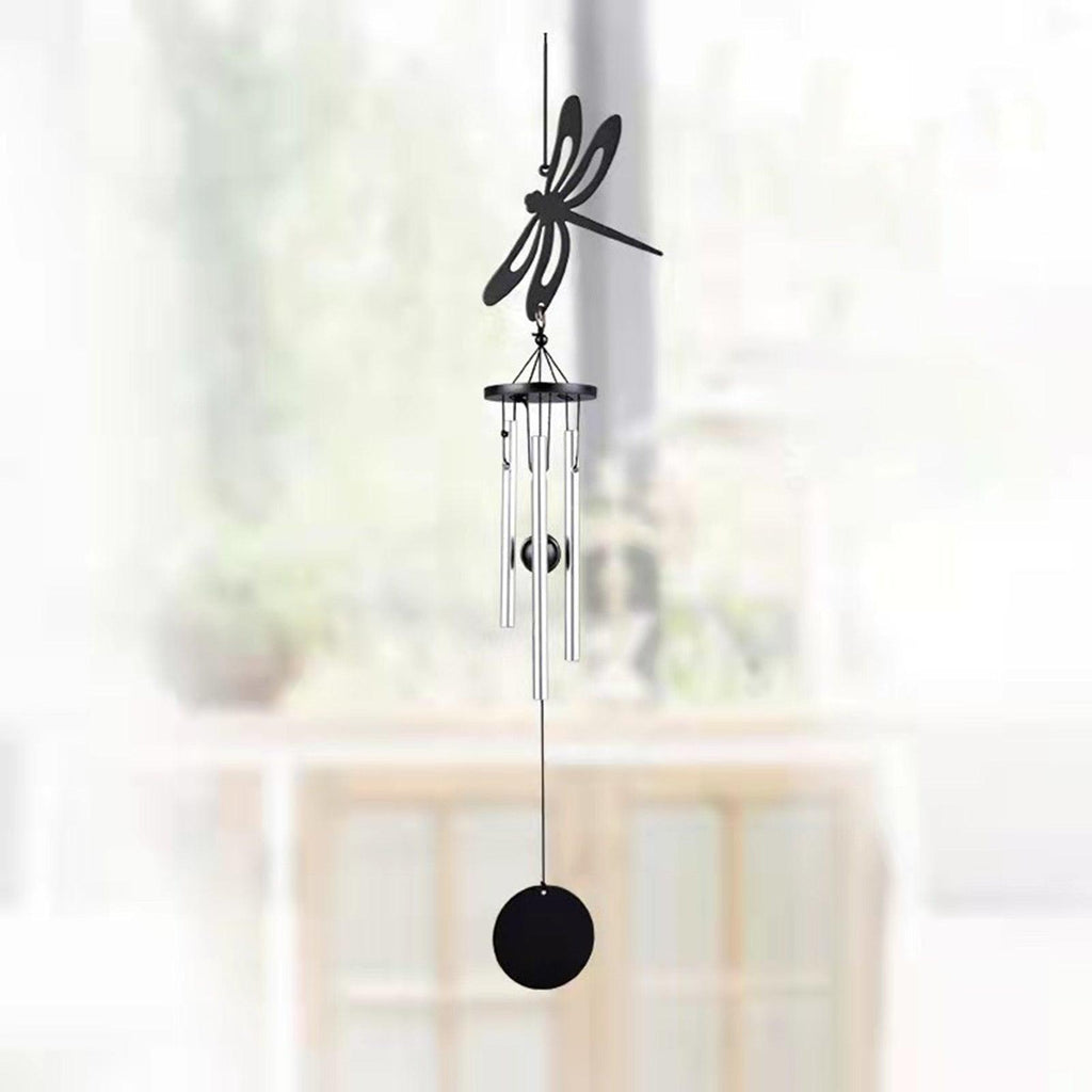Memorial Butterfly Wind Chimes Angel Butterfly Wings Flying Bird Wind Chimes Art Wings Wind Chime Hummingbird Wind Chime Gift Of Love One Mom Dad Daughter Outdoor Large Chimes For Patio Garden Porch Yard Black Hanging Decoration Stevvex