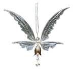 Memorial Butterfly Wind Chimes Angel  Wings Flying Bird Wind Chimes Garden Art Wings Wind Chime Patio Hummingbird Wind Chime Garden Hanging Decoration Outdoor Large Chimes For Patio  Porch Yard Black Stevvex