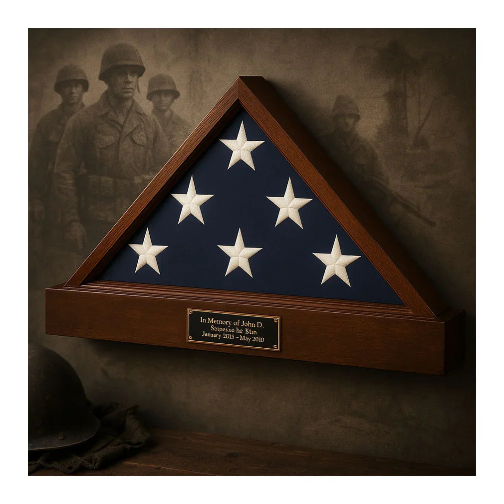 Memorial Flag Cases - Funeral Flag Case.. The Military Gift Store