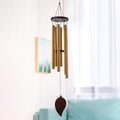 Memorial Wind Chimes for Outside Deep Tone Antique Outdoor Sympathy Wind-Chime Resonant 6 Tubes Wind Chime Bells Wind Hanging Living  Elegant Chime Home Decor Gift Car Outdoor Yard Garden Metal Wind Music Stevvex