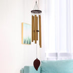 Memorial Wind Chimes for Outside Deep Tone Antique Outdoor Sympathy Wind-Chime Resonant 6 Tubes Wind Chime Bells Wind Hanging Living  Elegant Chime Home Decor Gift Car Outdoor Yard Garden Metal Wind Music Stevvex