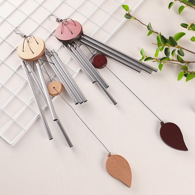 Memorial Wind Chimes for Outside Deep Tone Antique Outdoor Sympathy Wind-Chime Resonant 6 Tubes Wind Chime Bells Wind Hanging Living  Elegant Chime Home Decor Gift Car Outdoor Yard Garden Metal Wind Music Stevvex