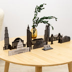 Wooden Travel Decor Memory City – USA Buildings