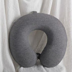 Memory Foam U-Shaped pillow Slow Rebound Neck Pillow Nap Airplane Pillow Travel Cartoon Memory U-Shaped Headrest Long Trip Sleep With No Neck Pain Super Soft Memory Foam Neck Pillow Easy Washing With Removable Cover By My Perfect Dream