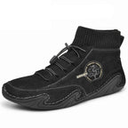 Men Beige Casual Shoes Outdoor Comfy Walking Sneakers Fashion All-Match Sneakers Breathable Cloth Casual Sports Flats Men Lightweight Outdoor Running Sneakers Stevvex