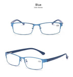 Men Blue Business Glasses Reading Glasses For Women Titanium Eye Glasses Male Hyperopia New  Glasses Frame Sunglasses For Ladies Eyewear Frame Sun Glasses For Women Men Stevvex
