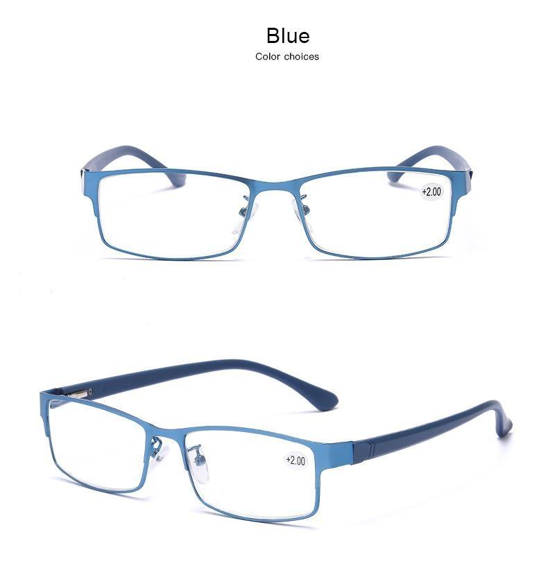 Men Blue Business Glasses Reading Glasses For Women Titanium Eye Glasses Male Hyperopia New  Glasses Frame Sunglasses For Ladies Eyewear Frame Sun Glasses For Women Men Stevvex