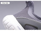 Men Blue Running Shoes Lightweight Breathable Mesh Soft Women Outdoor Sneakers Slip On Outdoor Jogging Walking Tennis Sport Shoes Fashion Sneakers For Workout