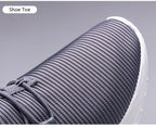 Men Blue Running Shoes Lightweight Breathable Mesh Soft Women Outdoor Sneakers Slip On Outdoor Jogging Walking Tennis Sport Shoes Fashion Sneakers For Workout