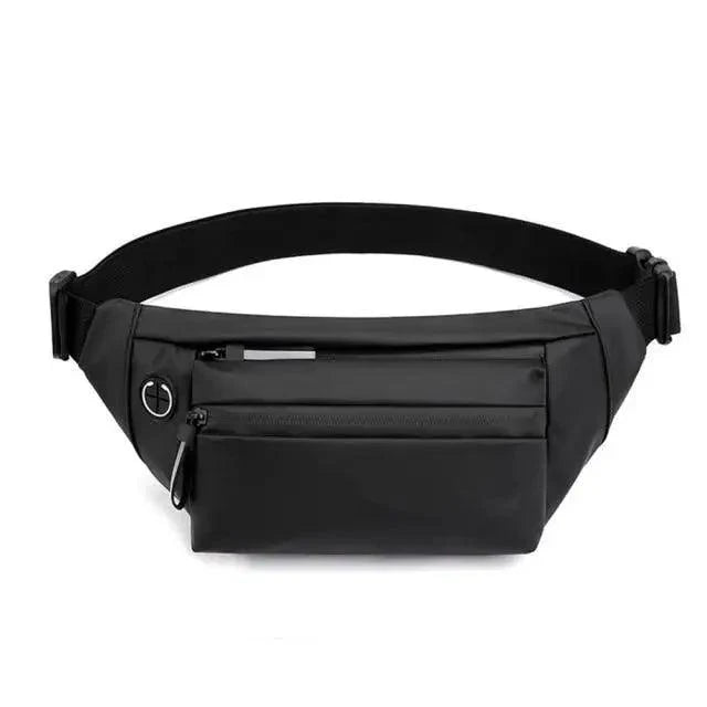 Men Blue Waterproof Belt Bag Fashion Chest Pack New Design High Quality Outdoor Sports Fanny Pack Men's Travel Shoulder Bags Stevvex