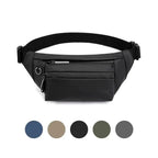 Men Blue Waterproof Belt Bag Fashion Chest Pack New Design High Quality Outdoor Sports Fanny Pack Men's Travel Shoulder Bags Stevvex
