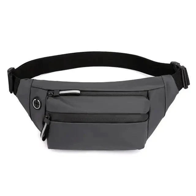 Men Blue Waterproof Belt Bag Fashion Chest Pack New Design High Quality Outdoor Sports Fanny Pack Men's Travel Shoulder Bags Stevvex