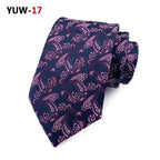 Men Business Elegant Necktie Design Silk Wedding Tie For Men Office Mens Fashion Formal Tie Stevvex