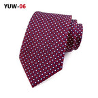 Men Business Elegant Necktie Design Silk Wedding Tie For Men Office Mens Fashion Formal Tie Stevvex