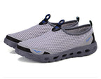 Men Casual Shoes Sneakers Light Breathable Summer Walking Beach Mesh Shoes Comfortable Mesh Work Shoes Athletic Slip On Walking Shoes For Men