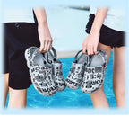 Men Causal Summer Sandals Garden Clogs Soft Memory Hospital Shoes Men Slip On Beach Water Sandals Anti-Skid Water Shoes Summer Garden Camouflage Men Walking Clogs Stevvex