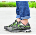 Men Classics Running Shoes Workout Split Mesh Sport Shoes Lace Up Outdoor Jogging Comfortable Mesh Running Mens Shoes Trainers Walking Sneakers Stevvex