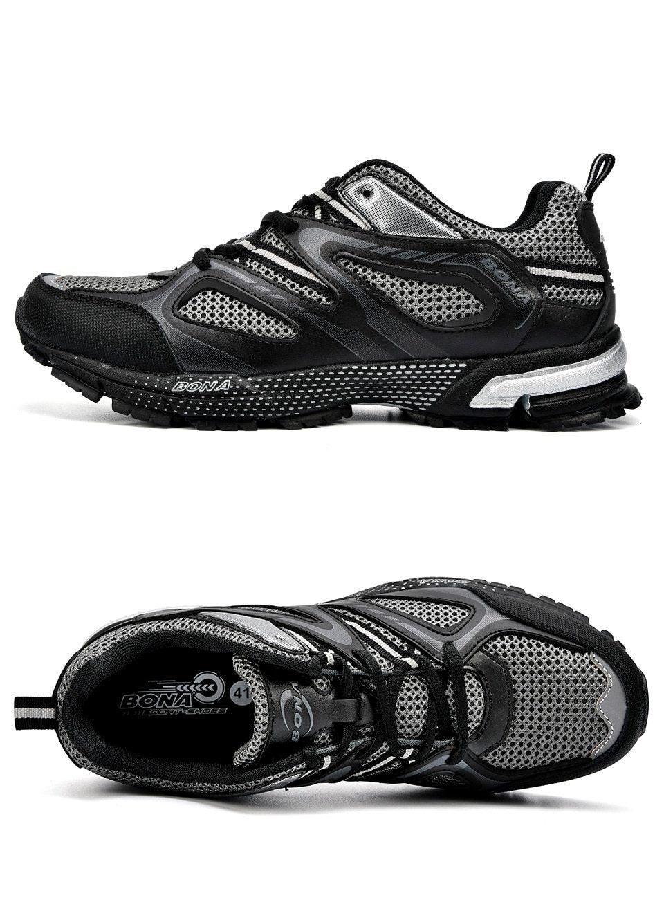 Men Classics Running Shoes Workout Split Mesh Sport Shoes Lace Up Outdoor Jogging Comfortable Mesh Running Mens Shoes Trainers Walking Sneakers Stevvex