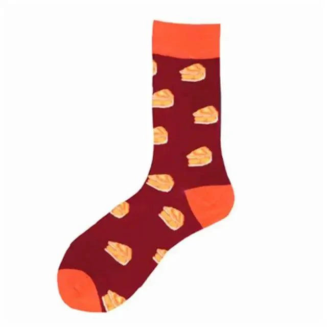 Men Cotton Socks Gradient Color Summer Style Long Wedding Sock Men  Knee High Business Socks Man Socks Men's Ladies Novelty Bright Colorful Patterned Cotton Socks Stevvex