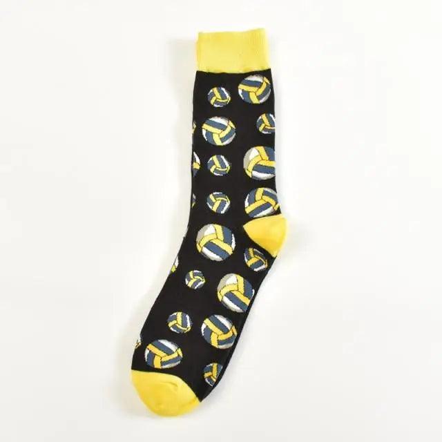 Men Cotton Socks Gradient Color Summer Style Long Wedding Sock Men  Knee High Business Socks Man Socks Men's Ladies Novelty Bright Colorful Patterned Cotton Socks Stevvex