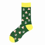 Men Cotton Socks Gradient Color Summer Style Long Wedding Sock Men  Knee High Business Socks Man Socks Men's Ladies Novelty Bright Colorful Patterned Cotton Socks Stevvex