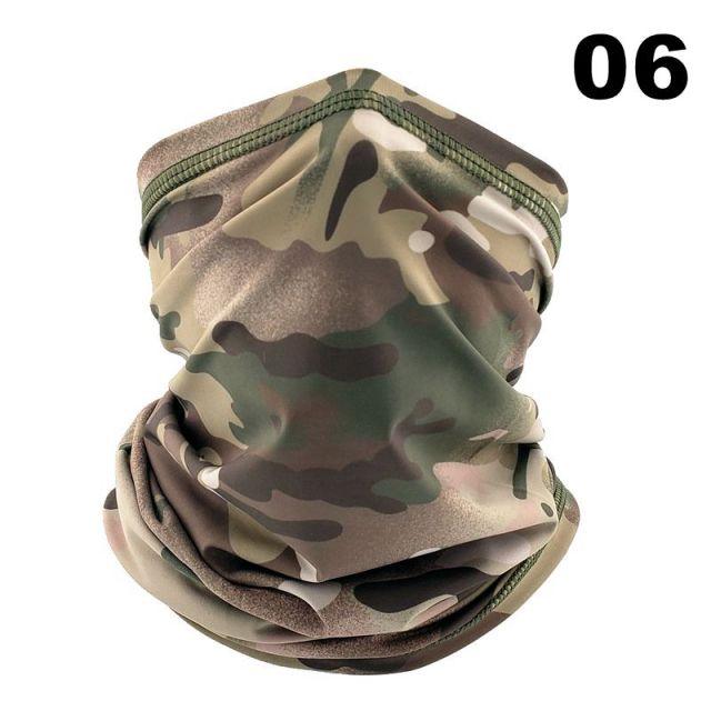 Men Cycling Magic Face Scarf Bandana Half Mask Neck Hiking Sports Ice Silk Sun Protection Fishing Bicycle Bike Headband Military Camo Face Shield Cycling Bandana Fishing Buffet Sport Headband Scarf Military Shamash Tactical Desert Keffiyeh Stevvex