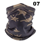Men Cycling Magic Face Scarf Bandana Half Mask Neck Hiking Sports Ice Silk Sun Protection Fishing Bicycle Bike Headband Military Camo Face Shield Cycling Bandana Fishing Buffet Sport Headband Scarf Military Shamash Tactical Desert Keffiyeh Stevvex