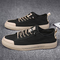 Men Elegant Flat Shoes New Canvas Comfortable Mens Shoes Fashion Sneakers Casual Design Sneakers Comfortable Outdoor Sport Walking Fashion Sneakers Stevvex