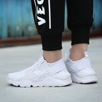 Men Elegant Sport Sneakers Summer Running Shoes Lace Up Outdoor Walking Running Tennis Shoes Slip On Walking Workout Sneakers Shoes Men Jogging Casual Lightweight Breathable Sneakers Stevvex