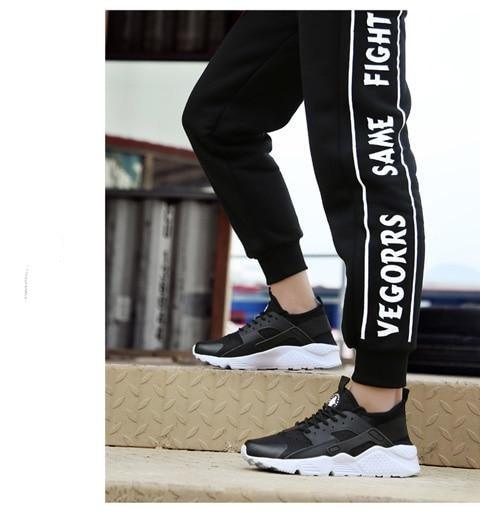 Men Elegant Sport Sneakers Summer Running Shoes Lace Up Outdoor Walking Running Tennis Shoes Slip On Walking Workout Sneakers Shoes Men Jogging Casual Lightweight Breathable Sneakers Stevvex