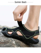 Men Flip Flops Sandals Summer Slippers Summer Beach Slippers Sandals Breathable Slip On Shoes Outdoor Home Slip On Walking Casual Fashion Clogs For Mens