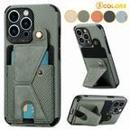 Men Green Wallet Flip Card Holder Phone Case For Iphone 13 12 Mini 14 11 Pro Xs Max Xr X Luxurious Leather Cover Mobile Phone Case With Card Compartment And Kickstand Elegant Iphone Magnetic Case Stevvex