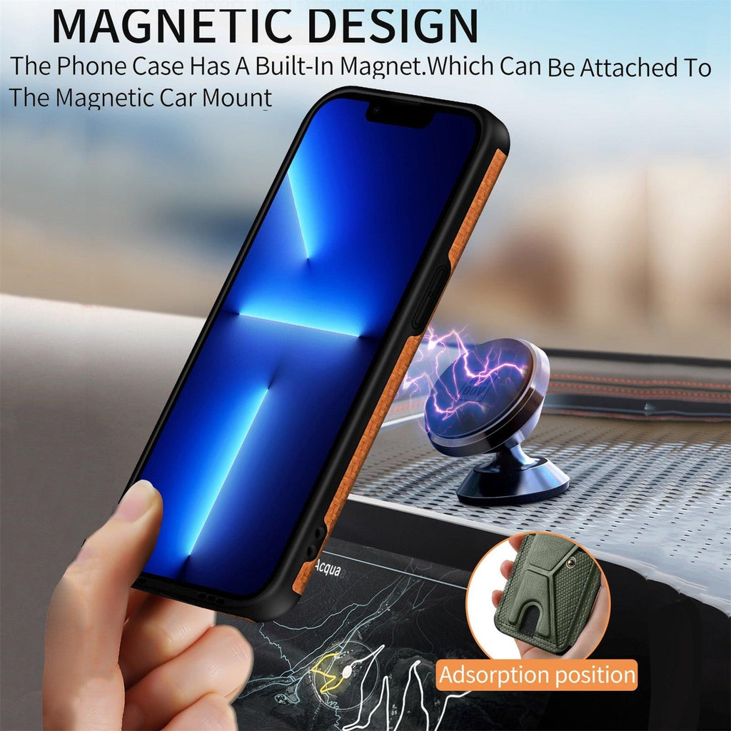 Men Green Wallet Flip Card Holder Phone Case For Iphone 13 12 Mini 14 11 Pro Xs Max Xr X Luxurious Leather Cover Mobile Phone Case With Card Compartment And Kickstand Elegant Iphone Magnetic Case Stevvex
