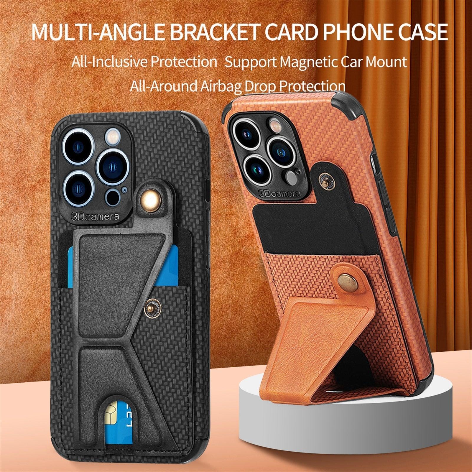 Men Green Wallet Flip Card Holder Phone Case For Iphone 13 12 Mini 14 11 Pro Xs Max Xr X Luxurious Leather Cover Mobile Phone Case With Card Compartment And Kickstand Elegant Iphone Magnetic Case Stevvex