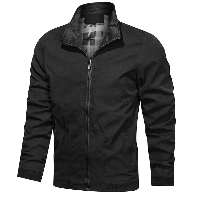Men Lightweight Fashion Jacket Men New Casual Windbreaker Jacket Coats Windbreaker Jackets For Men Spring Autumn Casual Outdoor Waterproof Elegant Blue Slim Jackets Stevvex