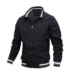Men Lightweight Fashion Jacket Men New Casual Windbreaker Jacket Coats Windbreaker Jackets For Men Spring Autumn Casual Outdoor Waterproof Elegant Blue Slim Jackets Stevvex