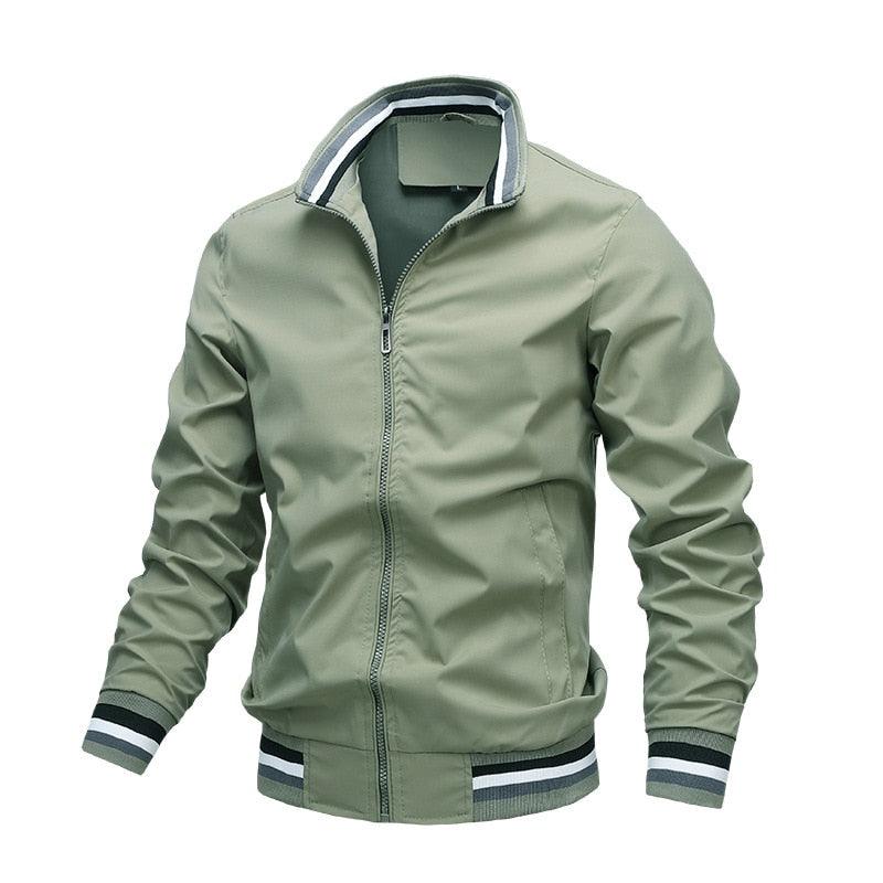 Men Lightweight Fashion Jacket Men New Casual Windbreaker Jacket Coats Windbreaker Jackets For Men Spring Autumn Casual Outdoor Waterproof Elegant Blue Slim Jackets Stevvex
