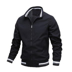 Men Lightweight Fashion Jacket Men New Casual Windbreaker Jacket Coats Windbreaker Jackets For Men Spring Autumn Casual Outdoor Waterproof Elegant Blue Slim Jackets Stevvex