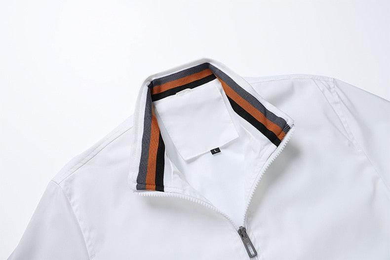 Men Lightweight Fashion Jacket Men New Casual Windbreaker Jacket Coats Windbreaker Jackets For Men Spring Autumn Casual Outdoor Waterproof Elegant Blue Slim Jackets Stevvex