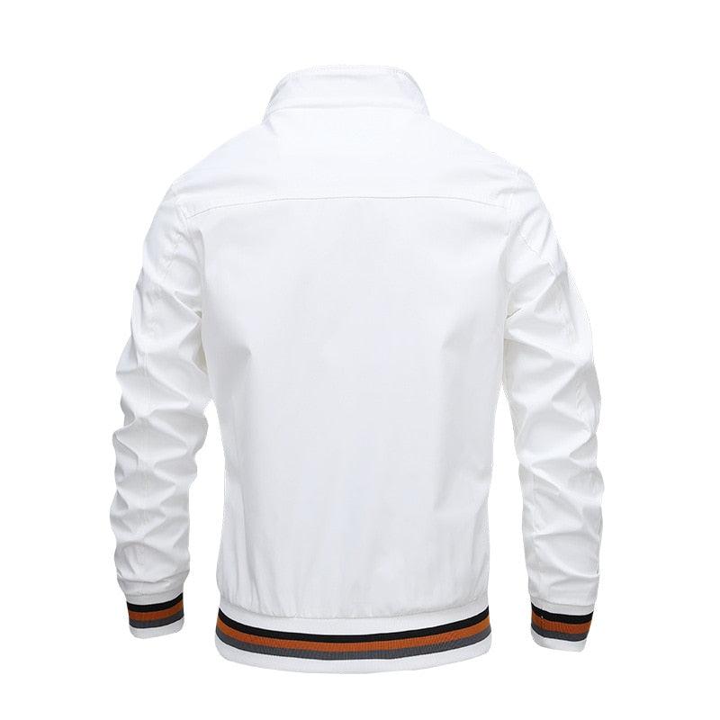 Men Lightweight Fashion Jacket Men New Casual Windbreaker Jacket Coats Windbreaker Jackets For Men Spring Autumn Casual Outdoor Waterproof Elegant Blue Slim Jackets Stevvex