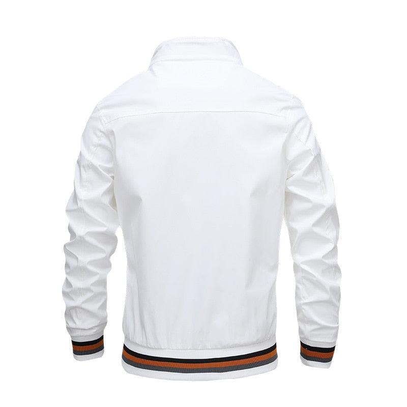Men Lightweight Fashion Jacket Men New Casual Windbreaker Jacket Coats Windbreaker Jackets For Men Spring Autumn Casual Outdoor Waterproof Elegant Blue Slim Jackets Stevvex