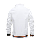 Men Lightweight Fashion Jacket Men New Casual Windbreaker Jacket Coats Windbreaker Jackets For Men Spring Autumn Casual Outdoor Waterproof Elegant Blue Slim Jackets Stevvex