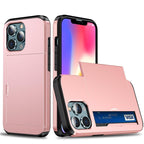 Men Luxury Wallet Card Holder Slot Phone Case For iPhone 13 Pro 12 Pro Max Business Phone Card Holder Bumper Cover Storage Case Compatible With iPhone Stevvex
