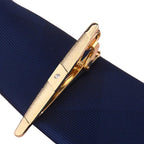 Men Metal Alloy Tie Clip Clamp Necktie Bar Clasp Tie Bar Clip Men's Tie Bar Necktie Bar Men's Tie Accessories Men’s Tie Clips Classic Gift Wedding Bridegroom Business Fashion Formal Gifts Stevvex