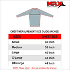 MRX Men's Compression Shirts Athletic Gym Workout Rash Guard Base Layer Short & Long Sleeve Top - SJB-DIAMOND ELITES