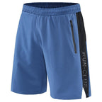 Men Run Shorts Patchwork Training Shorts Pockets Gym Sports Quick Dry Short Casual  New Summer Fitness Shorts Men's Swim Trunks Casual Breathable Fitness Shorts High Elastic Waist Pants Stevvex